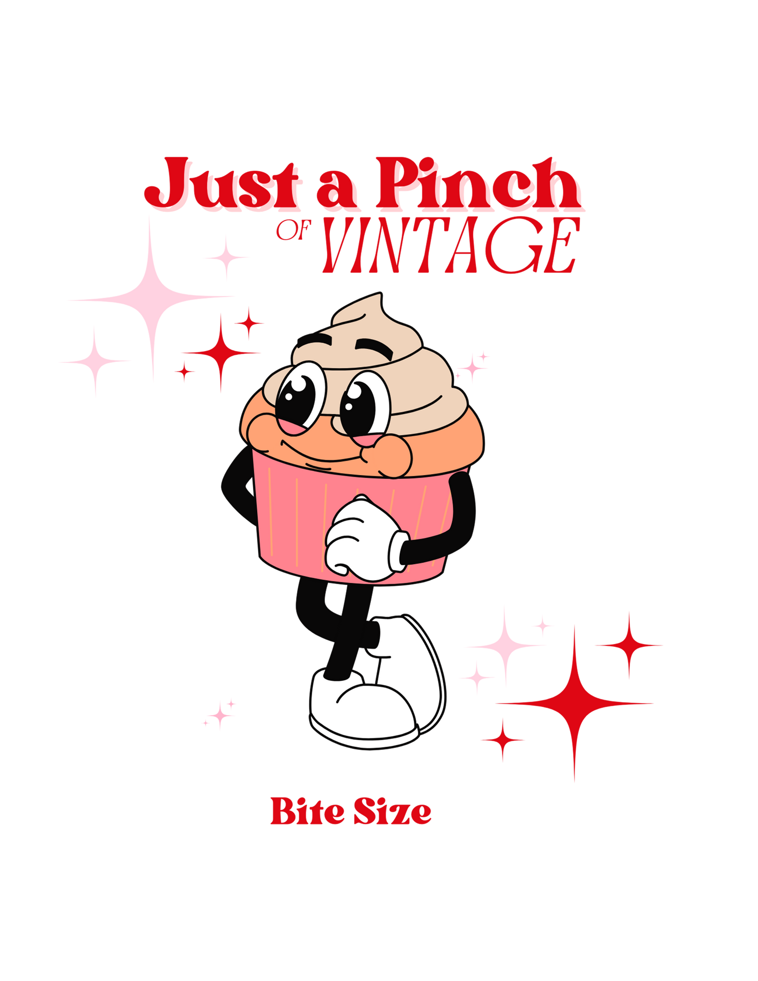 Cupcake Vintage Series - Just a Pinch Bakery