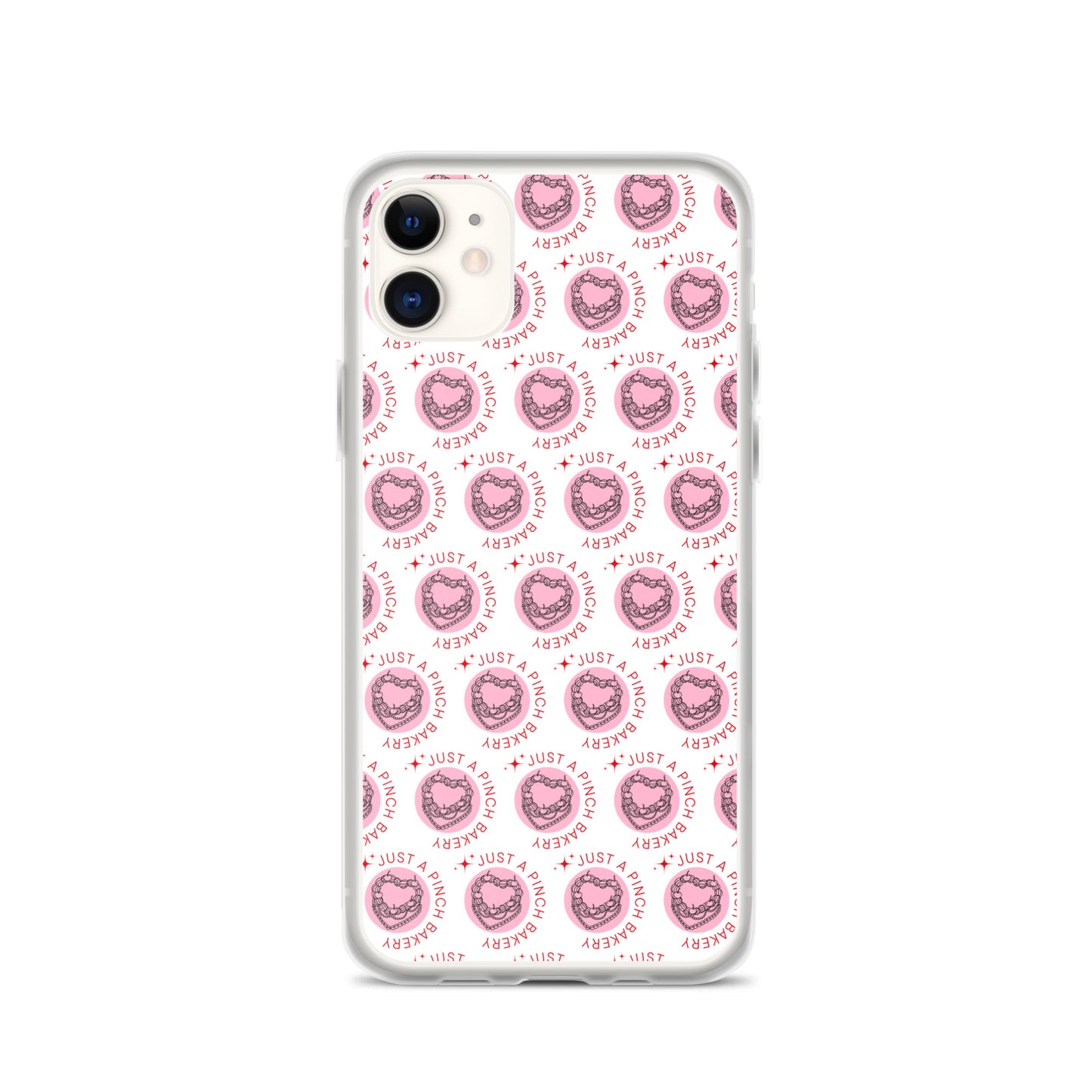 Clear Case for iPhone® Vintage Heart