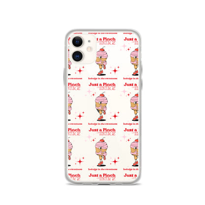 Clear Case for iPhone® Sweet Cupcake