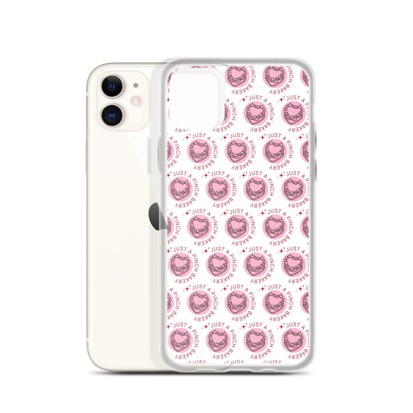 Clear Case for iPhone® Vintage Heart