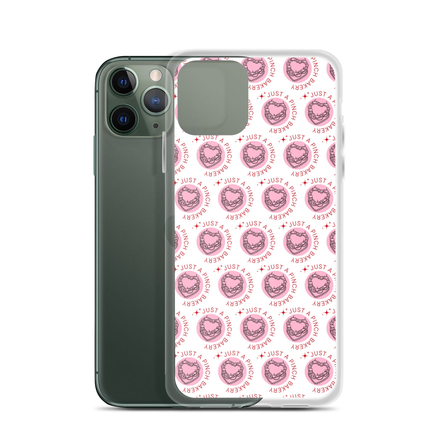 Clear Case for iPhone® Vintage Heart