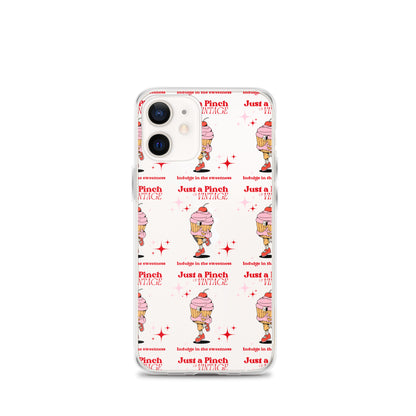 Clear Case for iPhone® Sweet Cupcake