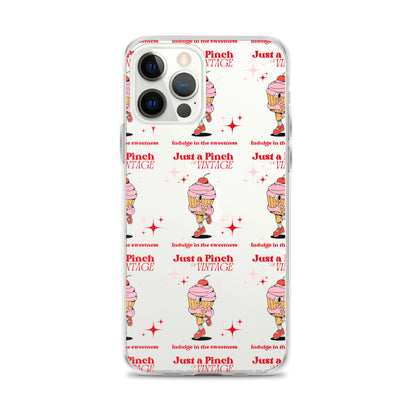 Clear Case for iPhone® Sweet Cupcake