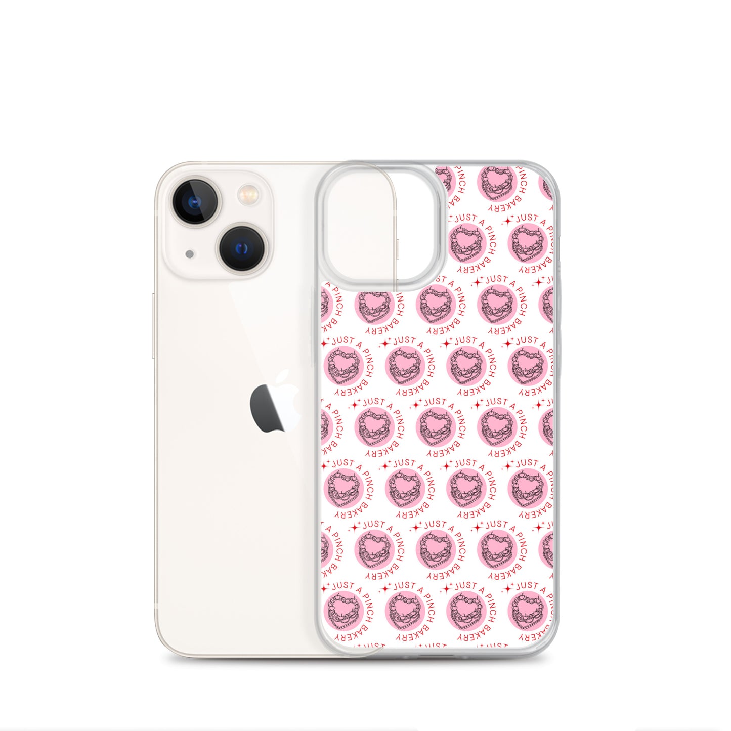 Clear Case for iPhone® Vintage Heart