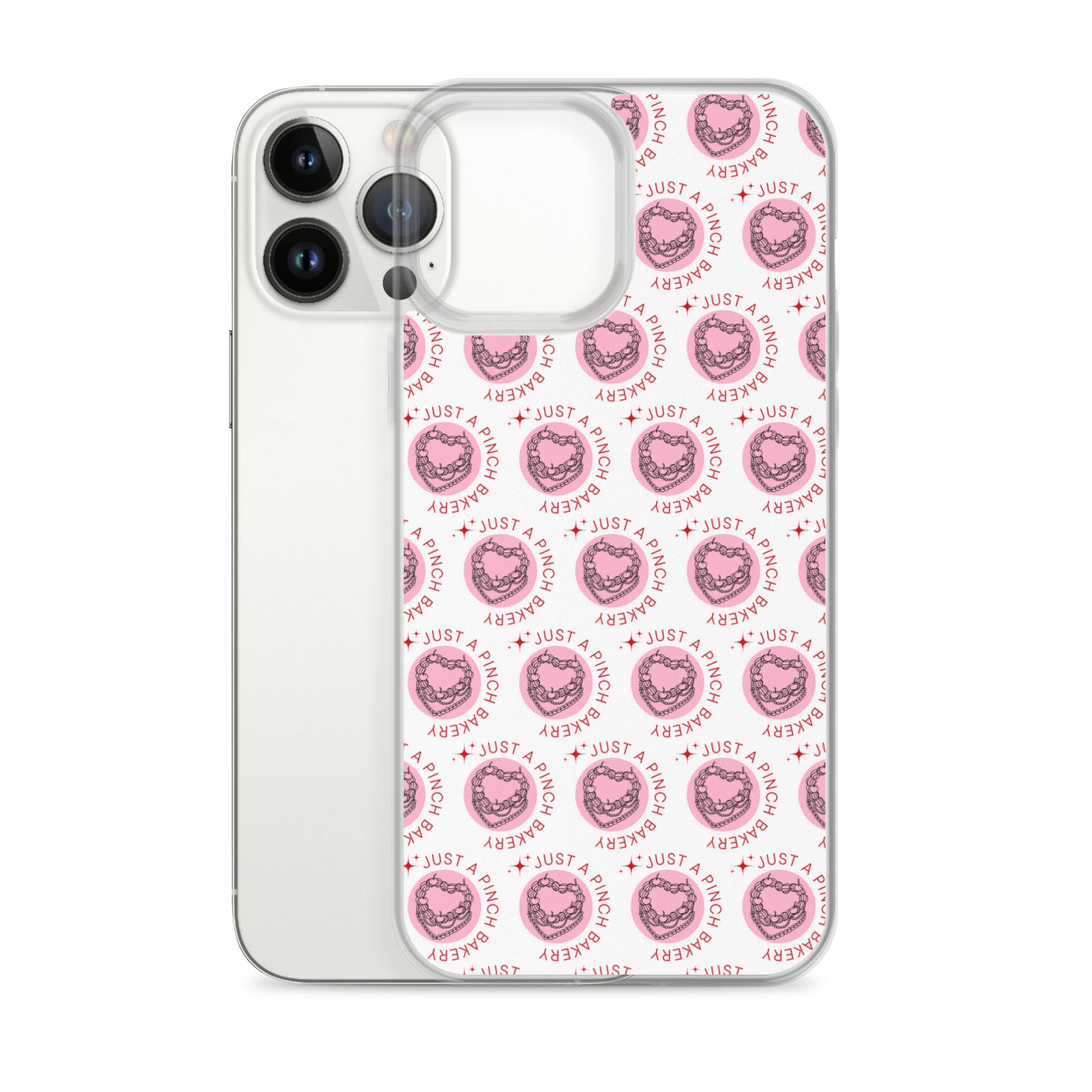 Clear Case for iPhone® Vintage Heart