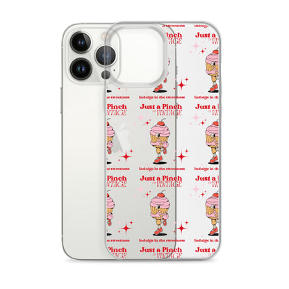 Clear Case for iPhone® Sweet Cupcake