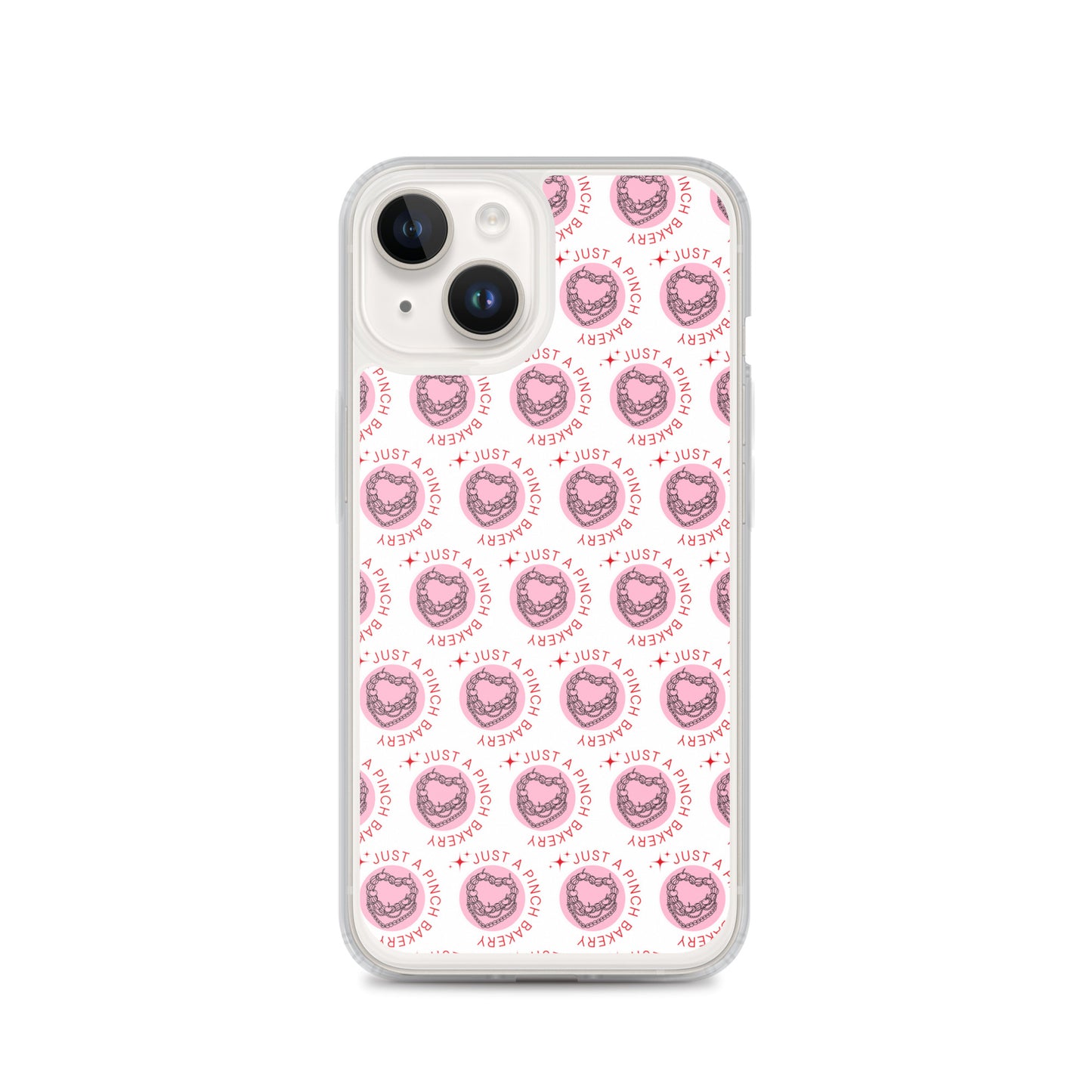 Clear Case for iPhone® Vintage Heart