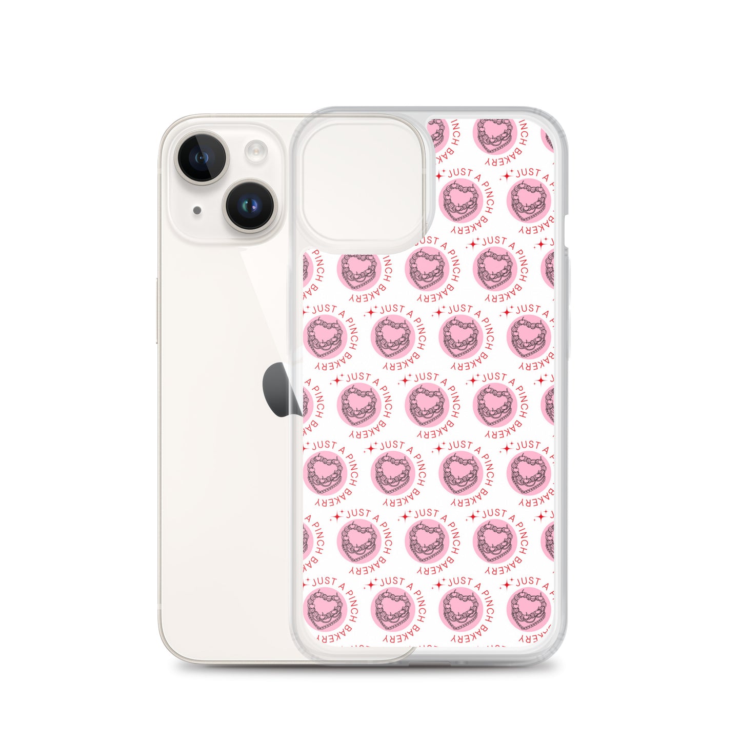 Clear Case for iPhone® Vintage Heart