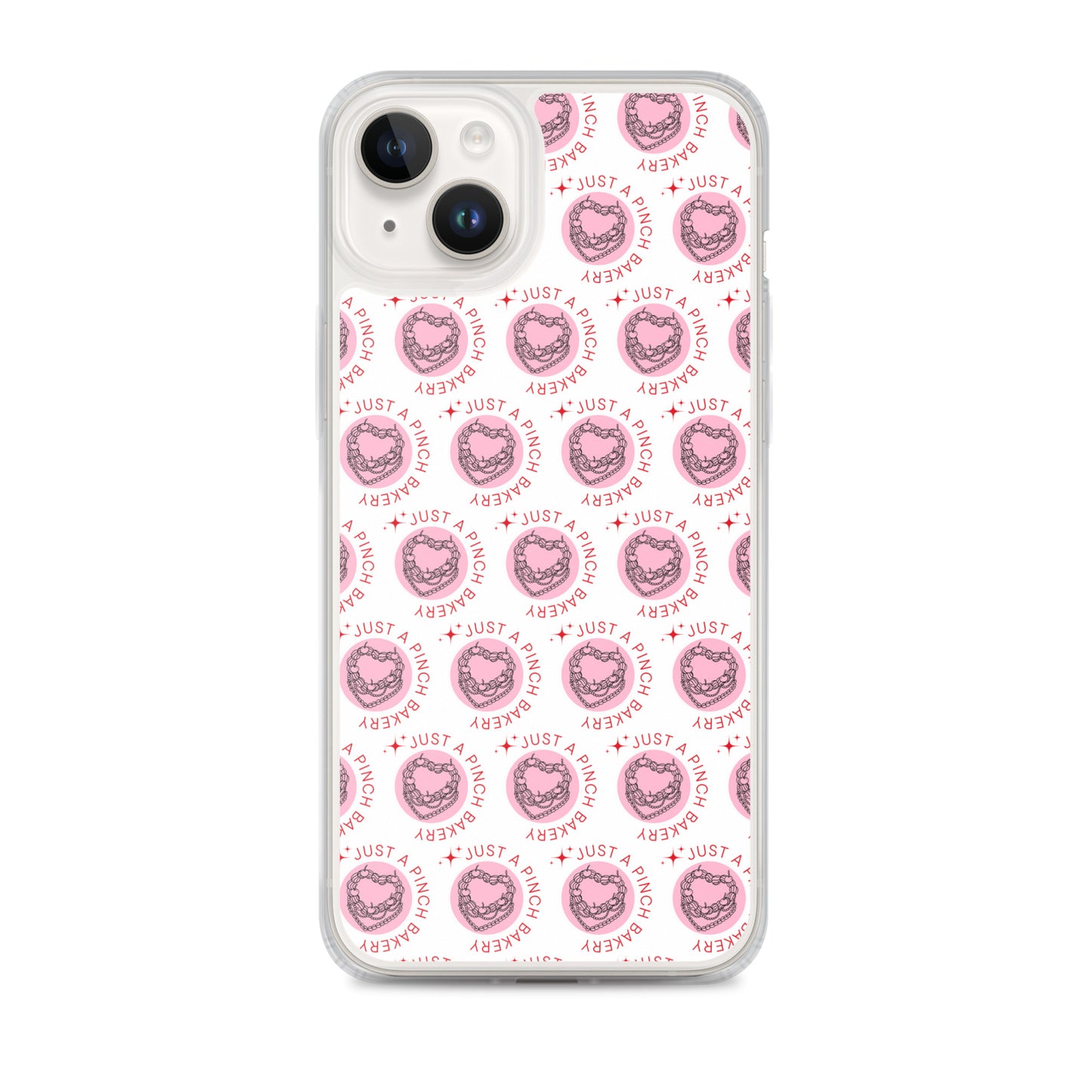 Clear Case for iPhone® Vintage Heart