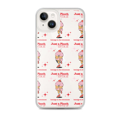 Clear Case for iPhone® Sweet Cupcake