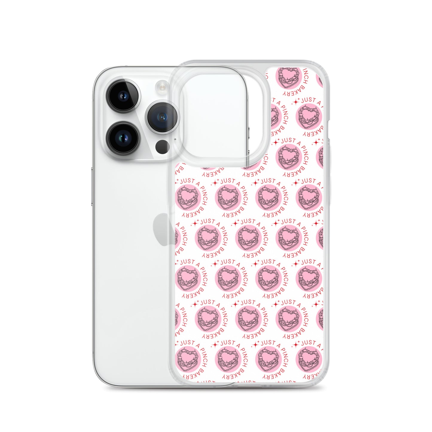 Clear Case for iPhone® Vintage Heart