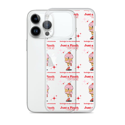 Clear Case for iPhone® Sweet Cupcake