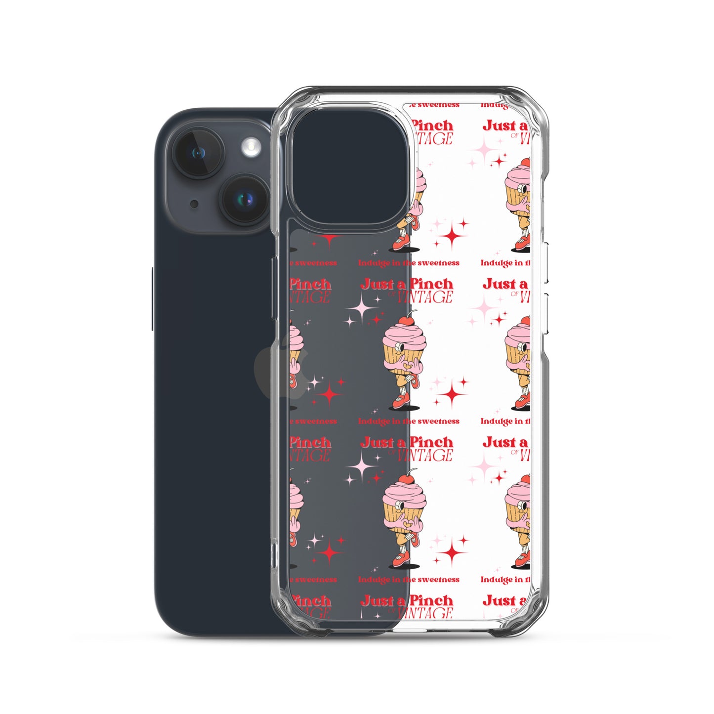 Clear Case for iPhone® Sweet Cupcake