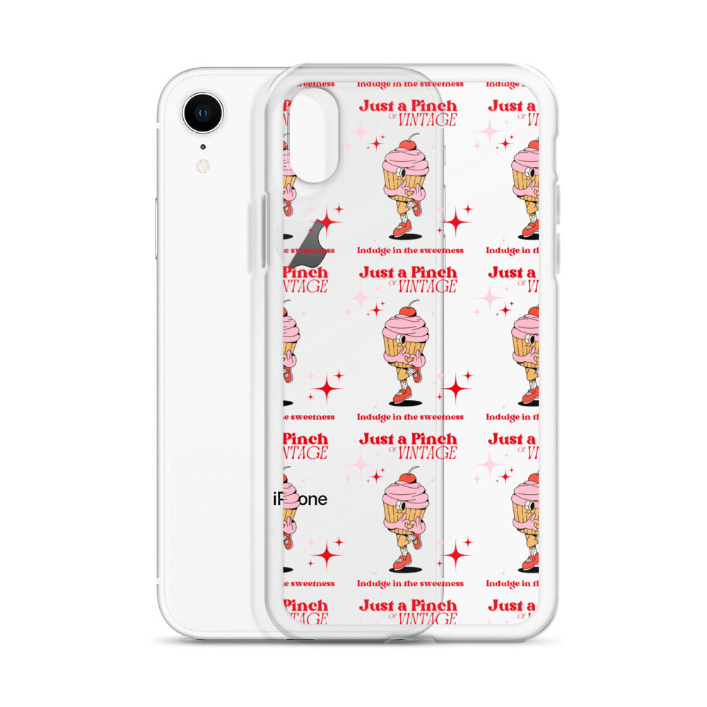 Clear Case for iPhone® Sweet Cupcake