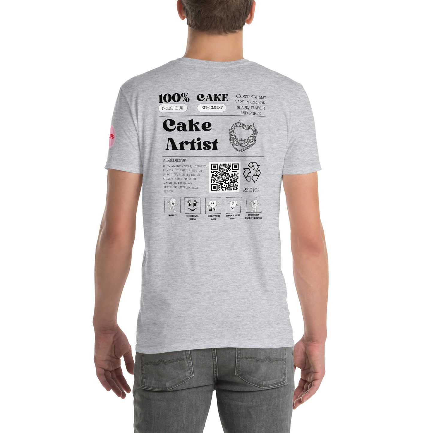 Cake Artist - Short-Sleeve Unisex T-Shirt - JAPB