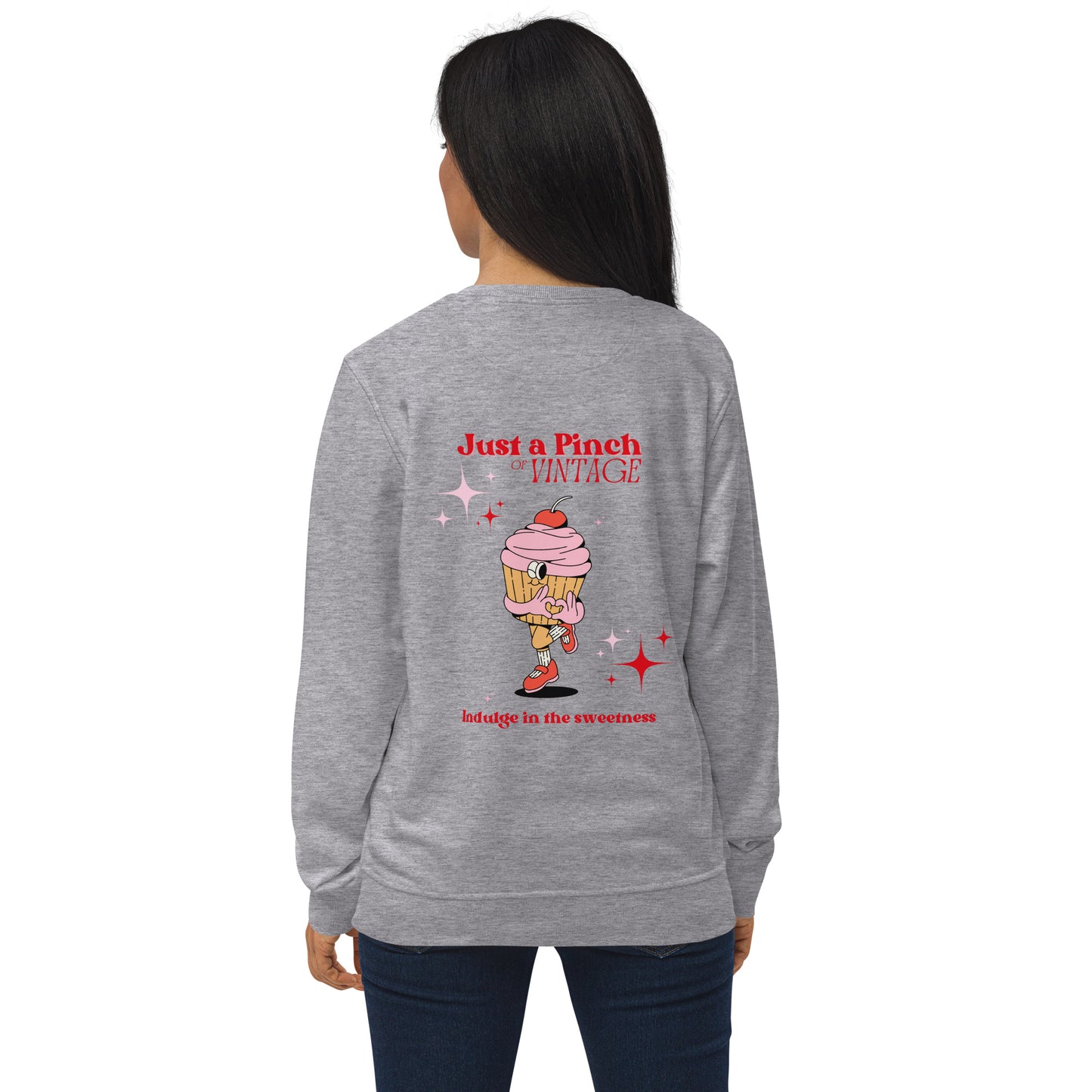 Unisex organic sweatshirt - Sweet Cupcake