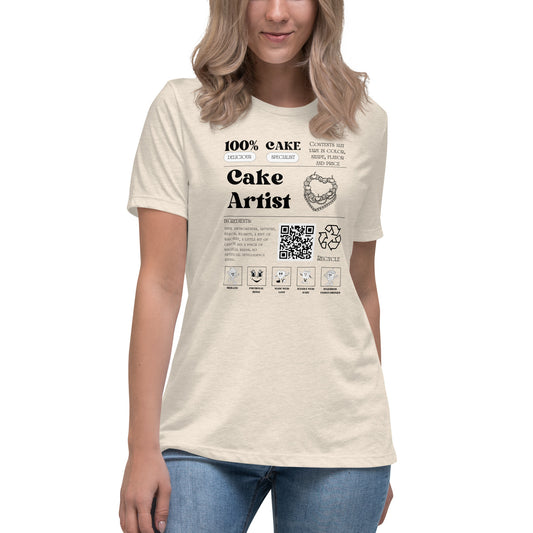 Cake Artist - Women's Relaxed T-Shirt - JAPB